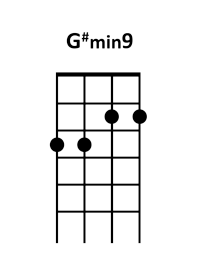 draw 3 - G# minor9 Chord